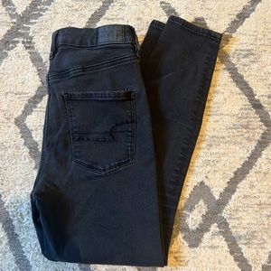 American Eagle black jeans size 10